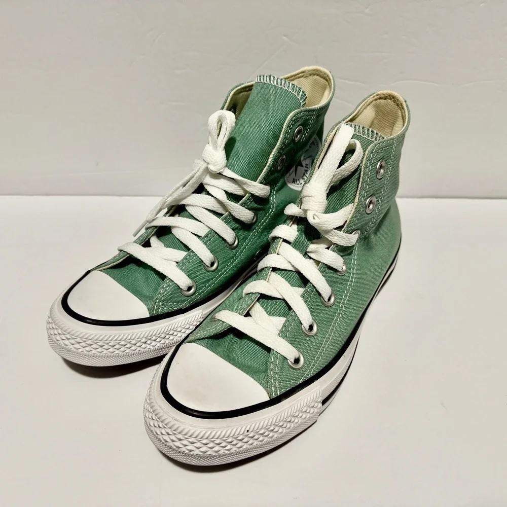 Converse Chuck Taylor All Star High‎ Top Herby Green Sneakers Mens 4.5 W 6.5 NIB